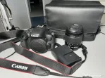 Canon 750D+obiectiv+trepied Manfrotto+6 lumini studio+blitz Metz+suport fundal