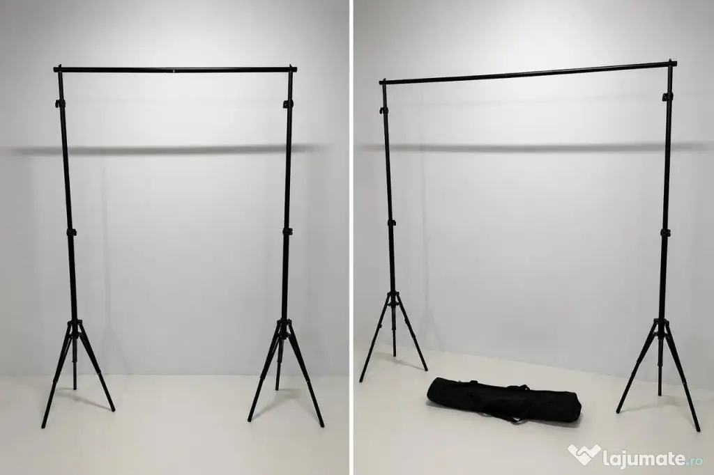 Canon 750D+obiectiv+trepied Manfrotto+6 lumini studio+blitz Metz+suport fundal