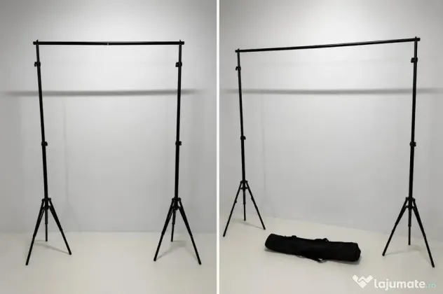 Canon 750D+obiectiv+trepied Manfrotto+6 lumini studio+blitz Metz+suport fundal