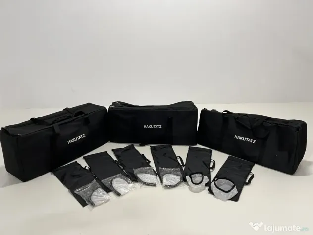 Canon 750D+obiectiv+trepied Manfrotto+6 lumini studio+blitz Metz+suport fundal