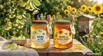 Miere de tei sau floarea soarelui