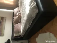 Pat tapitat cu Saltea