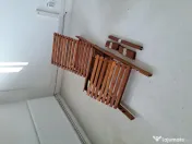 Sezlong lemn cu masuta 