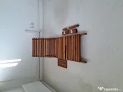 Sezlong lemn cu masuta 
