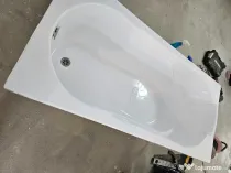 Cada baie West Afrodita cu suport si masca 150x70