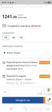 Cada baie West Afrodita cu suport si masca 150x70 