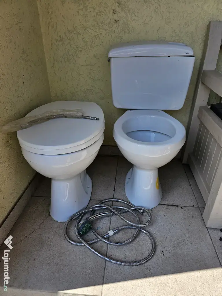 2 x Vas WC Zoom, cu rezervor si capac