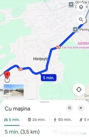 Teren 500 mp intravilan Smeura Stoenari - 4 loturi 