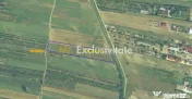 Teren intravilan 7.545 mp în ideal rezidențial sau hale 