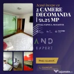 2 camere decomandate | 51,25 mp utili | Mănăștur–Str. M