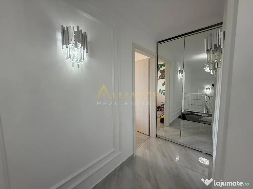 Duplex mobilat si utilat-3 camere-300 m de STV