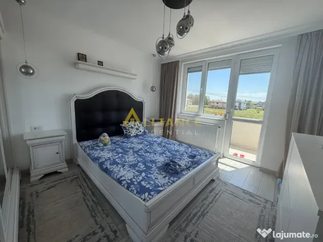 Duplex mobilat si utilat-3 camere-300 m de STV