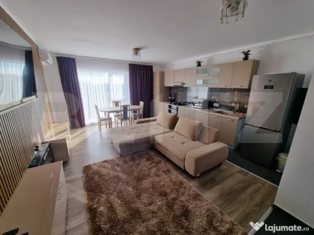 Apartament de 2 camere, in bloc 2024, etaj 2, zona Garii