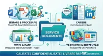 Editare Word, PDF, Excel | Creare CV & Scrisori Intenție | Traduceri & OCR
