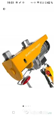 Macara cu troliu manual/electric 