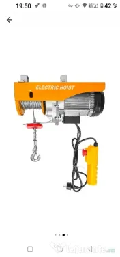 Macara cu troliu manual/electric 