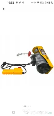 Macara cu troliu manual/electric 
