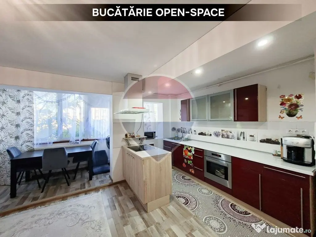 APARTAMENT - 3 camere, central, etaj 2 - DE VANZARE