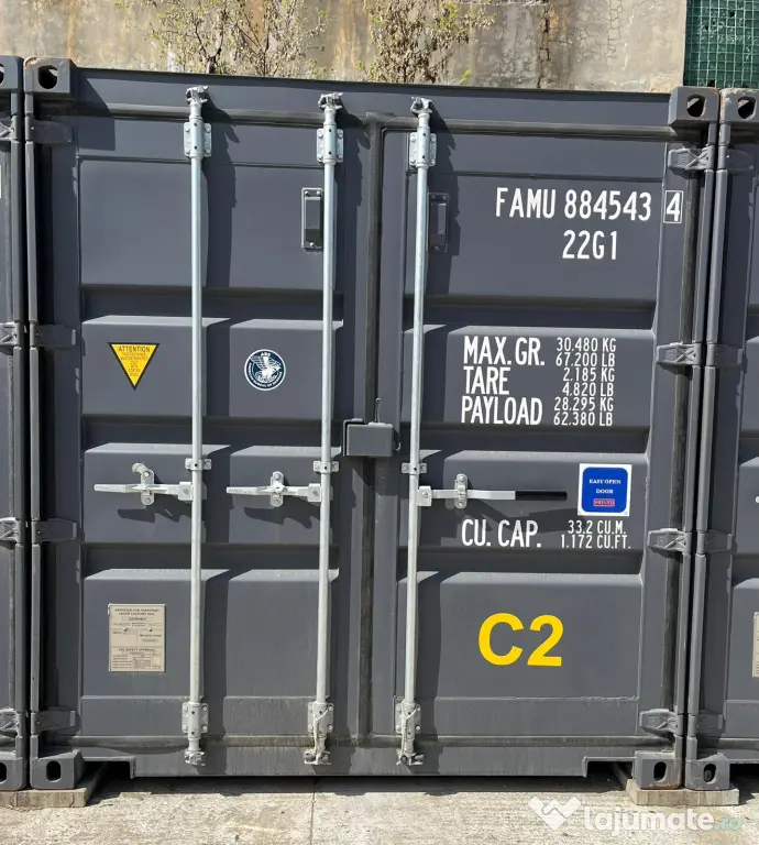 Container maritim NOU 20ft | Livrare în Bacău