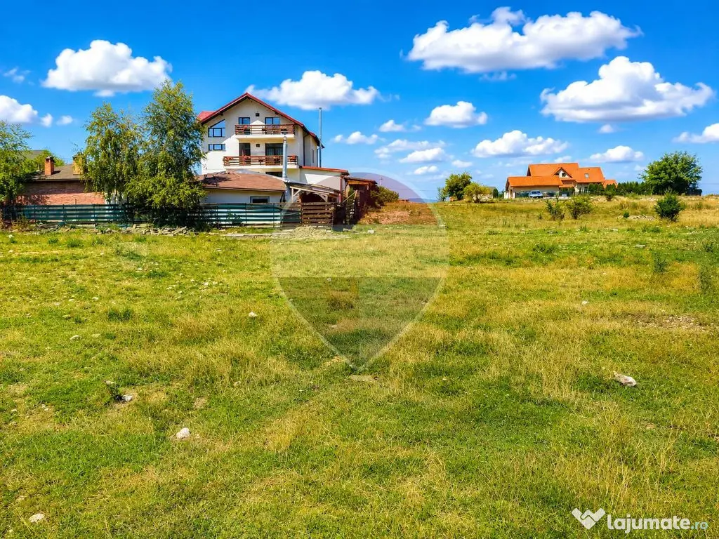 Teren intravilan cu PUZ aprobat Rasnov -Glajarie, 1372- 3...