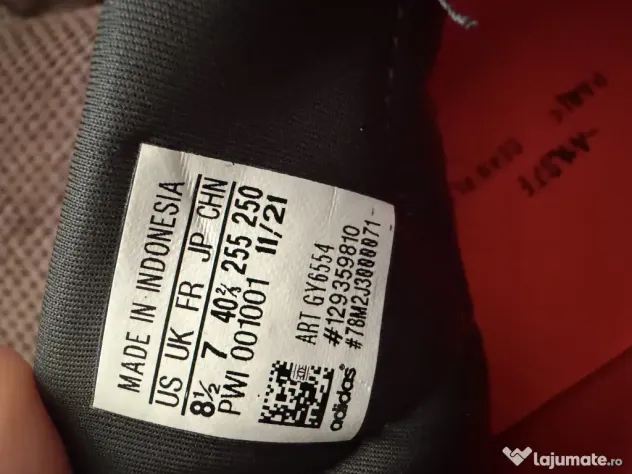 Pantofi alergare 40,5, Adidas