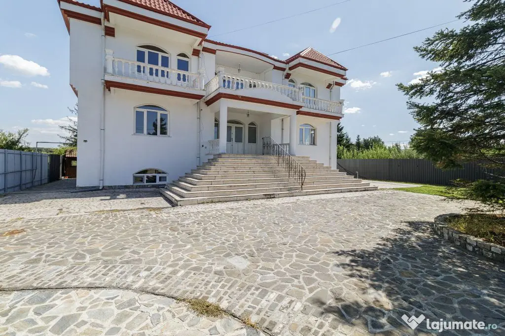 Domeniu privat 5.000 mp, cu reședință de 625 mp și pi...
