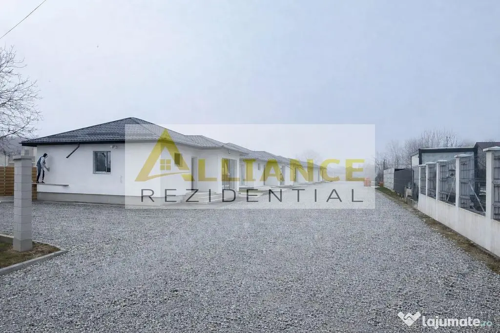 Casa 3 camere- strada asfaltata- 250 mp teren