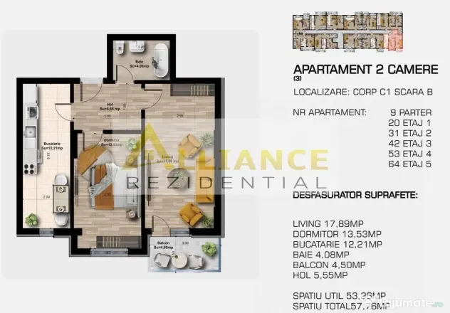 COMISION 0 | 2 camere decomandat | Metrou Berceni | Direc...