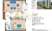 2 CAMERE -68 MP | Ansamblu rezidential NOU | Metalurgiei 