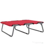 PawHut Pat Pliabil pentru Câini Mici, pentru Interior și Exterior, Metal și Țesătură Oxford, 71x58x20 cm, Roșu