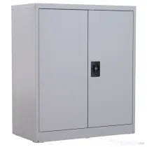 Vinsetto Dulapior Documente – Otel Gri 80×40×92,5 cm cu inchidere