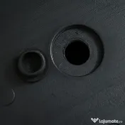 HOMCOM Sac Boxe de la Sol Autoportant, Sac pentru Box cu Bază Umplută cu Apă și Nisip, Negru 