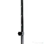 HOMCOM Sac de Box de Podea cu Înălțime Reglabilă, Mănuși de Box și Bază Umplută, 43x43x126-144 cm, Roșu 