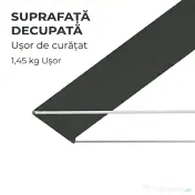 Outsunny Copertină Retractabilă cu Brațe, Deschidere Manuală, Înclinare și Protecție UV30+, 150x120 cm, Gri 