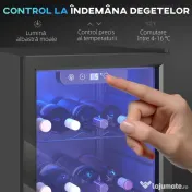 HOMCOM vitrină frigorifică încorporabilă 