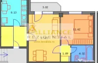 Apartament 2 Camere Huedin Sector 4 