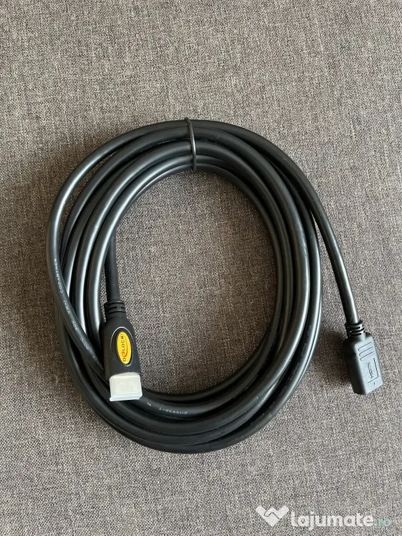 Prelungitor HDMI Delock 5 m, 4K, High Speed cu Ethernet – Nou, nefolosit