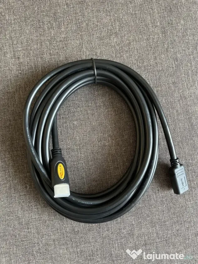 Prelungitor HDMI Delock 5 m, 4K, High Speed cu Ethernet – Nou, nefolosit