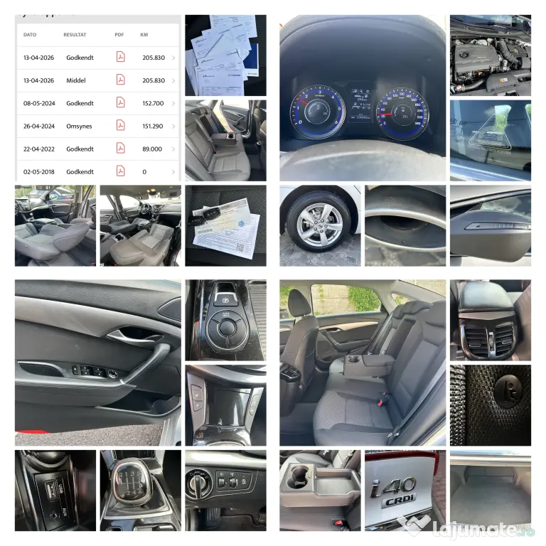 Hyundai i40*af.2018 luna 05*contract+fiscal*1.7 diesel*unic proprietar Ro !