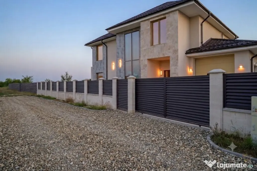 CORBEANCA - OGORULUI, VILA MODERNA 270 MP TOTAL, LOT 1000 MP