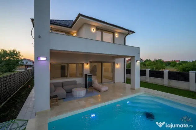 CORBEANCA - OGORULUI, VILA MODERNA 270 MP TOTAL, LOT 1000 MP
