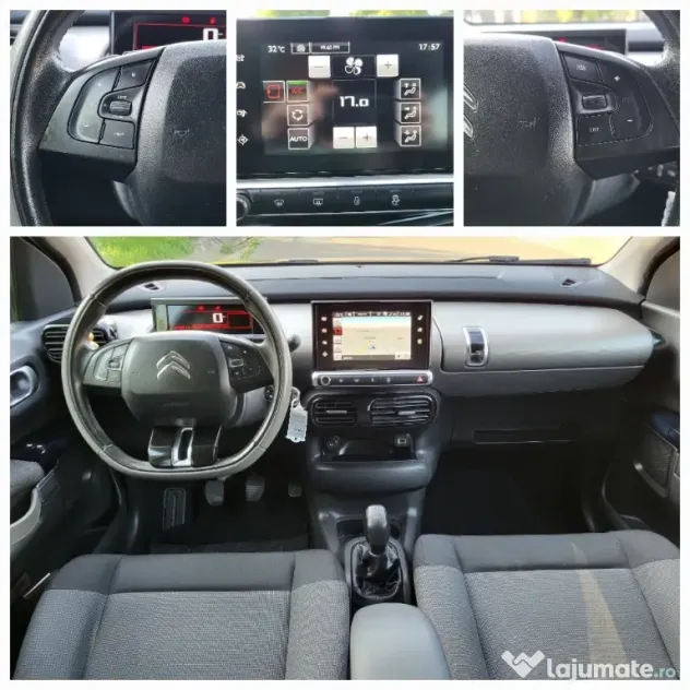 Citroen c4 cactus 1.6 diesel euro 6 km 169620 <4 uși >cameră marșarier