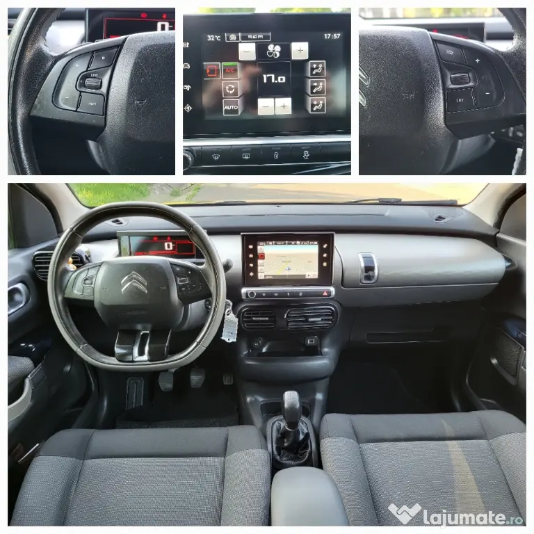 Citroen c4 cactus 1.6 diesel euro 6 km 169620 <4 uși >cameră marșarier