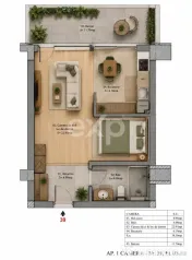 Apartament Tip Studio-Parc Sebastian