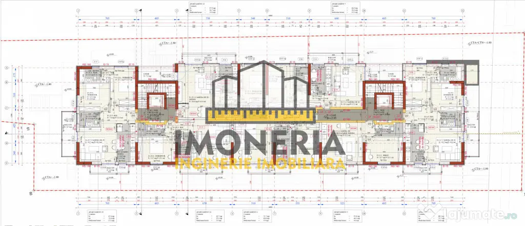 Empire Mărcușului – 0% Comision – 2 camere, imobil pre