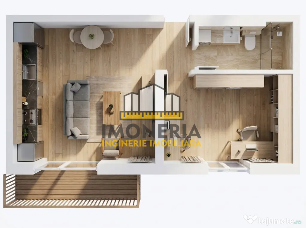 Empire Mărcușului – 0% Comision – 2 camere, imobil pre