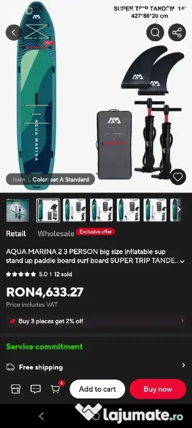 Placa Aqua Marina XXL