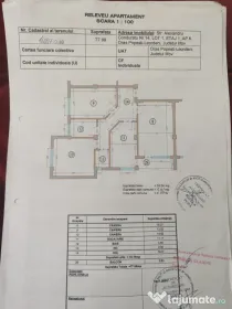 Apartament 3 camere Popesti Leordeni central