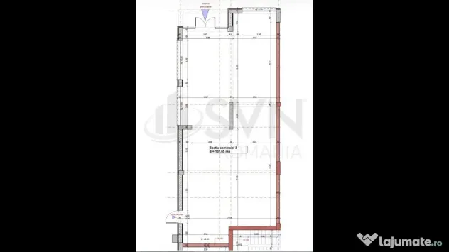 Spatiu comercial Otopeni - Odai - 131 mp