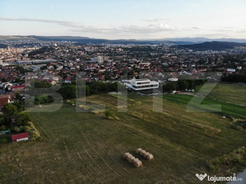 Teren autorizabil 503mp, casa individuală, duplex, cart Dâ